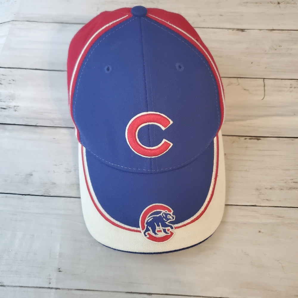 Vintage Chicago cubs baseball cap hat wool blend‎ embroidered twin enterprises